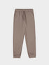 SINSAY WOMENS BASIC JOGGERS - BROWN